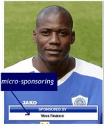 Micro sponsoring: l’exemple des clubs anglais.