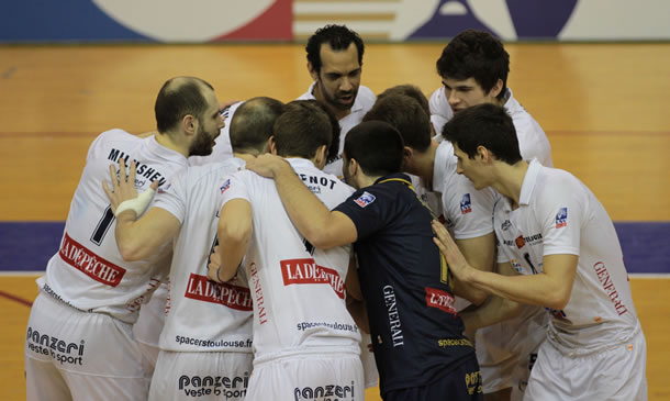 Les Spacer's de Toulouse Volley 2013-2014.